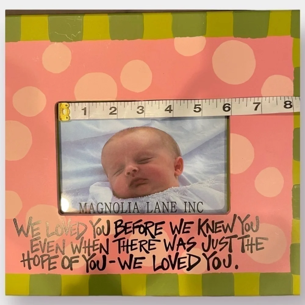 Frame Baby Toddler Infant Child Kid Pink Green Ultrasound